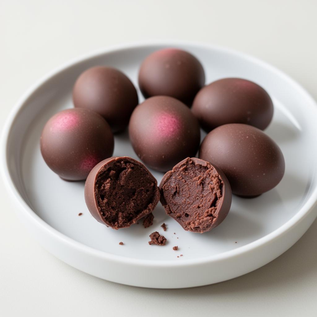 Strawberry Chocolate Protein Easter Eggs